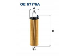 Filtr Oleju Mercedes Oe 677/6A Om654 656