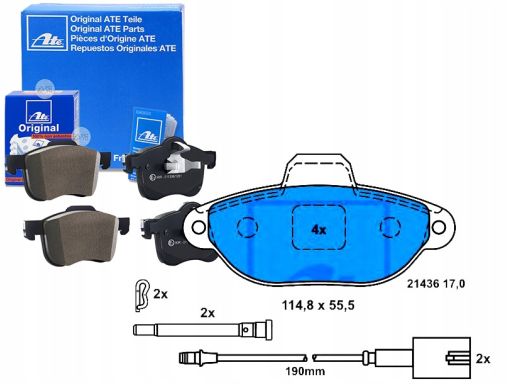 Klocek Hamulcowy Kpl. 13.0460-3838.2