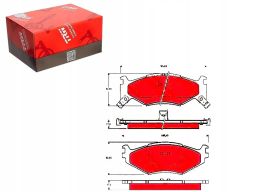 Klocek Hamulcowy Kpl. Gdb1157