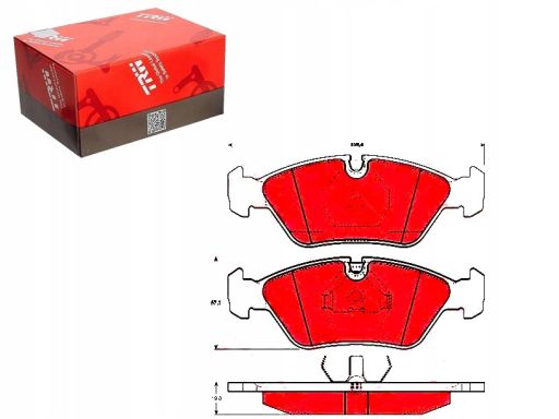 Klocek Hamulcowy Kpl. Gdb298