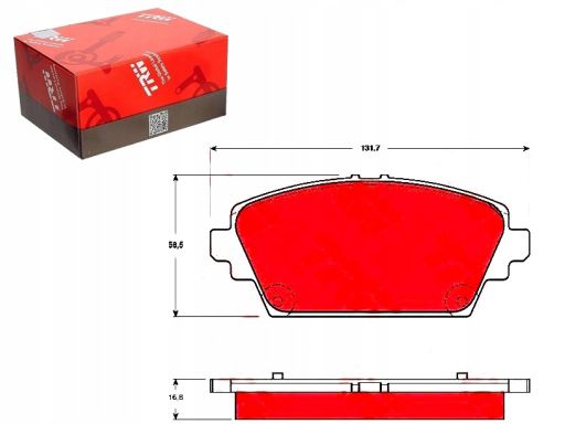 Klocek Hamulcowy Kpl. Gdb3291