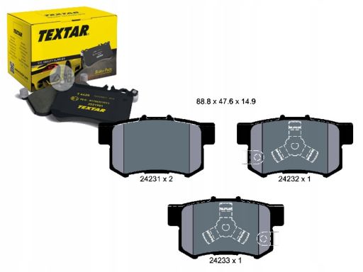 Klocek Hamulcowy Kpl. 2423101