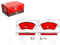 Klocek Hamulcowy Kpl. Gdb1570Dte