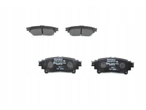 Klocek Hamulcowy Kpl. 0 986 494 873