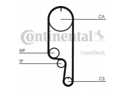 Pasek Rozrządu Ct1008