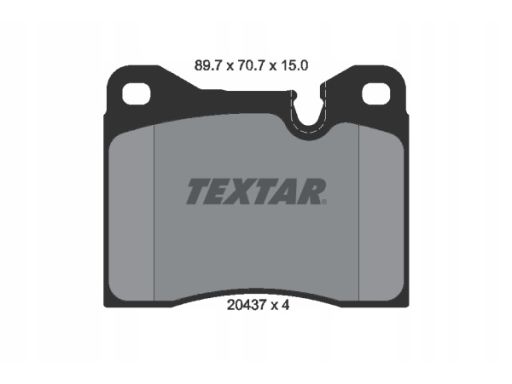 Klocek Hamulcowy Kpl. 2043703