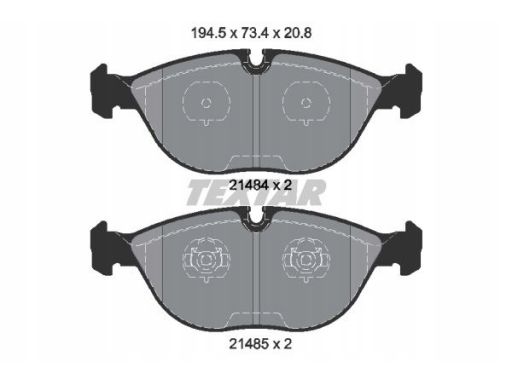 Klocek Hamulcowy Kpl. 2148401