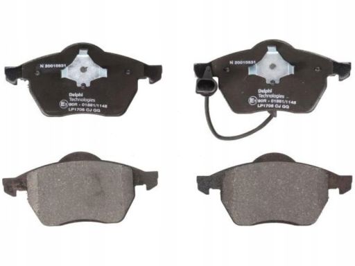 Klocek Hamulcowy Kpl. Lp1706