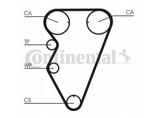 Pasek Rozrządu Ct974