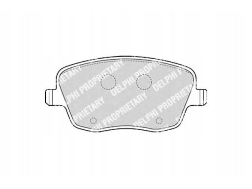 Klocek Hamulcowy Kpl. Lp1728