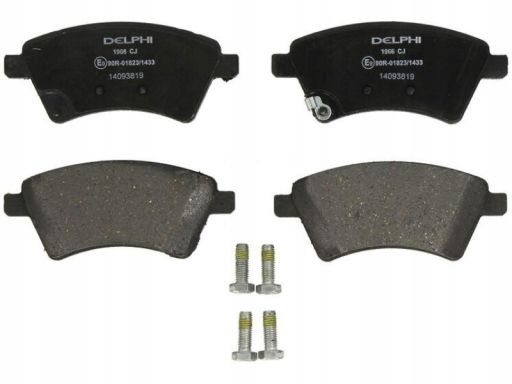 Klocek Hamulcowy Kpl. Lp1966