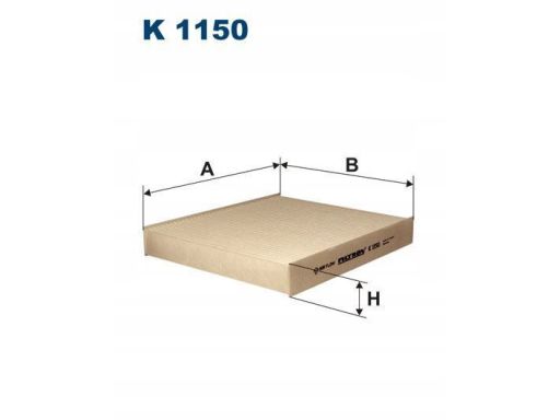 Filtr Kabiny K 1150