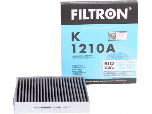Filtr Kabinowy Węglowy Filtron K 1210A Jaguar F-Pace Xe Xf Land Rover