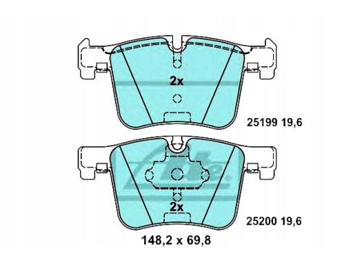 Klocek Hamulcowy Kpl. 13.0470-3857.2