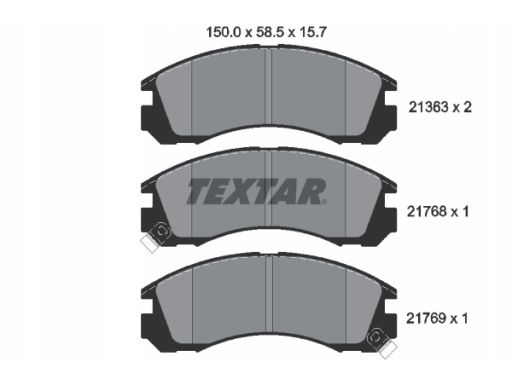 Klocek Hamulcowy Kpl. 2136301