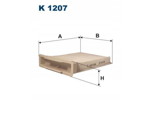 Filtr Kabiny K 1207