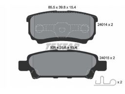 Klocek Hamulcowy Kpl. 2401401