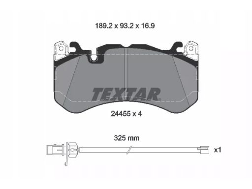 Klocek Hamulcowy Kpl. 2445501