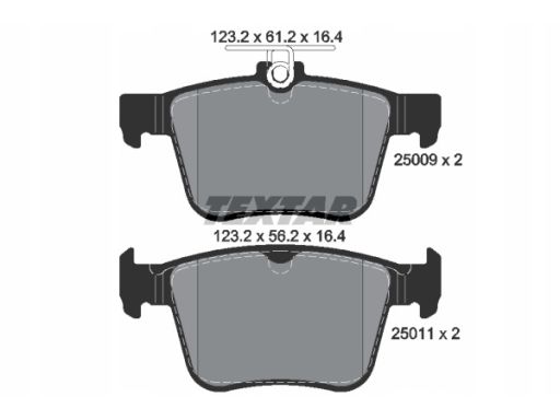 Klocek Hamulcowy Kpl. 2500901