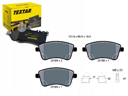 Klocek Hamulcowy Kpl. 2518401