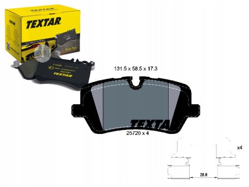 Klocek Hamulcowy Kpl. 2572001
