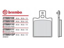 Klocek Hamulcowy Kpl. 07Bb0106