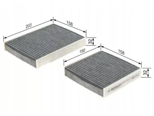 Filtr Kabiny 1 987 432 436