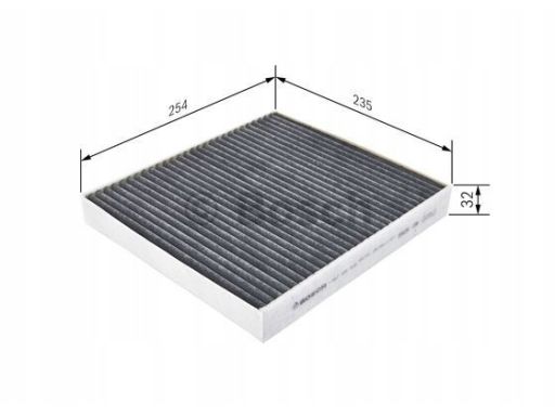 Filtr Kabiny 1 987 432 543