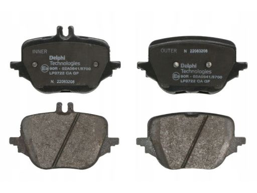 Klocek Hamulcowy Kpl. Lp3722