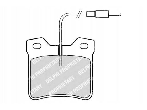 Klocek Hamulcowy Kpl. Lp667