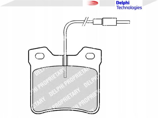 Klocek Hamulcowy Kpl. Lp667