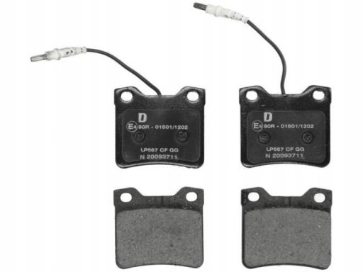 Klocek Hamulcowy Kpl. Lp667