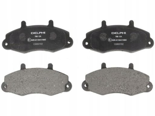 Klocek Hamulcowy Kpl. Lp766