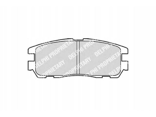 Klocek Hamulcowy Kpl. Lp965
