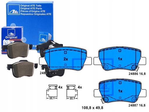 Klocek Hamulcowy Kpl. 13.0460-3853.2