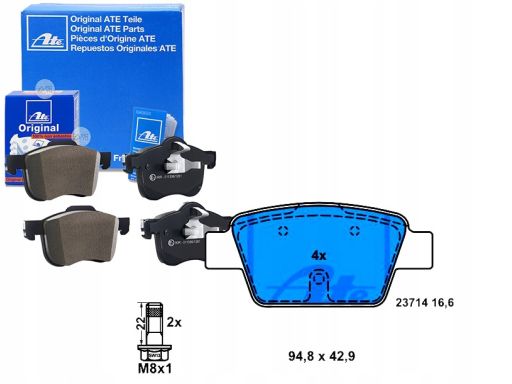 Klocek Hamulcowy Kpl. 13.0460-3991.2