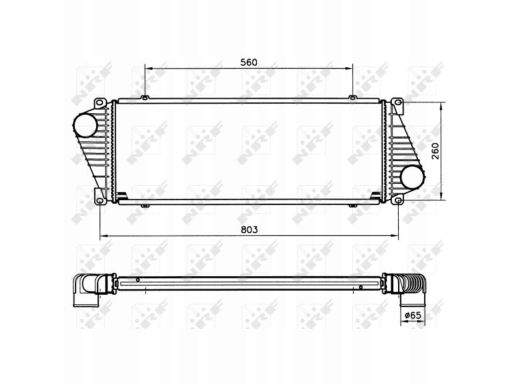 Chłodnica Powietrza Doładowującego 30830