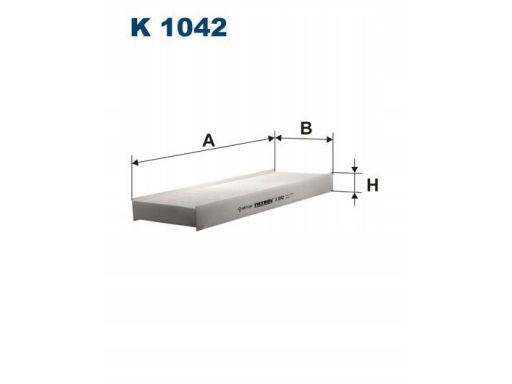 Filtr Kabiny K 1042