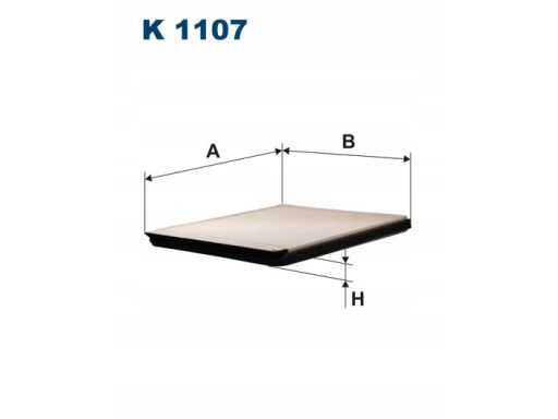 Filtr Kabiny K 1107