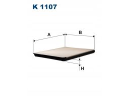 Filtr Kabiny K 1107