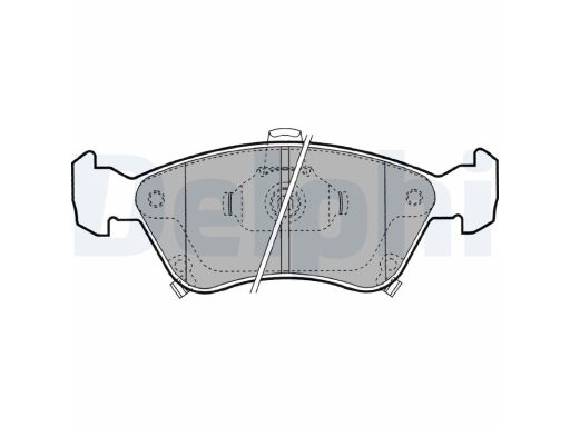 Klocek Hamulcowy Kpl. Lp1231