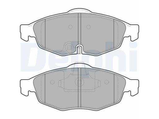 Klocek Hamulcowy Kpl. Lp1963