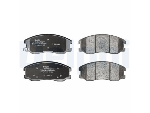 Klocek Hamulcowy Kpl. Lp1987