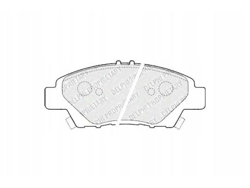 Klocek Hamulcowy Kpl. Lp2194