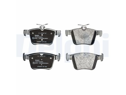 Klocek Hamulcowy Kpl. Lp2697