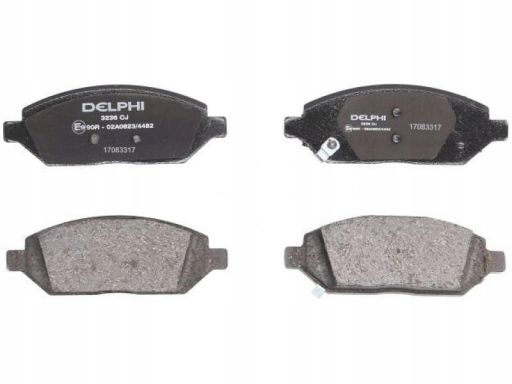 Klocek Hamulcowy Kpl. Lp3236