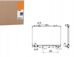 Chłodnica Silnika 53687