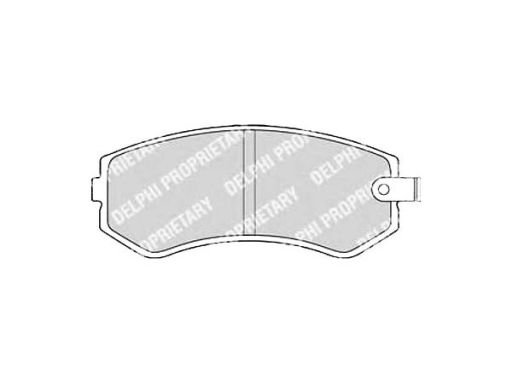 Klocek Hamulcowy Kpl. Lp1544