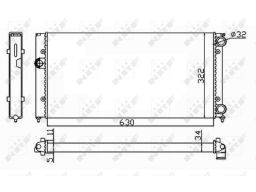 Chłodnica Silnika 54664