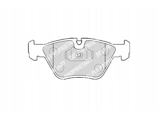 Klocek Hamulcowy Kpl. Lp1843